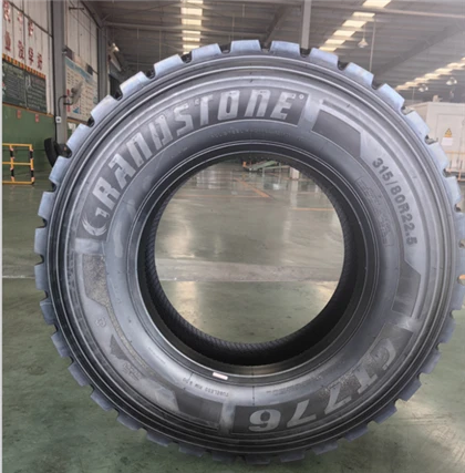 22 sluoksnių 315/80R22.5 PADANGOS SU GT776 RAŠTO
